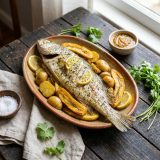 Receta: Corvina al horno