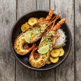 Receta: Langosta ajo y mantequilla