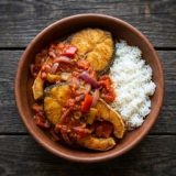 Receta: Mero frito y sudado