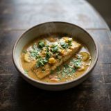 Receta: Pescado en salsa de coco