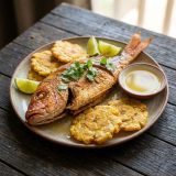 Receta: Pescado frito en aceite de coco