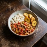 Receta: Raya desmechada
