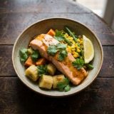 Receta: Salmón al vapor