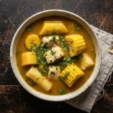 Receta: Sancocho de pescado y frito