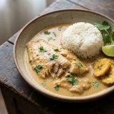 Receta: Tilapia en salsa de coco